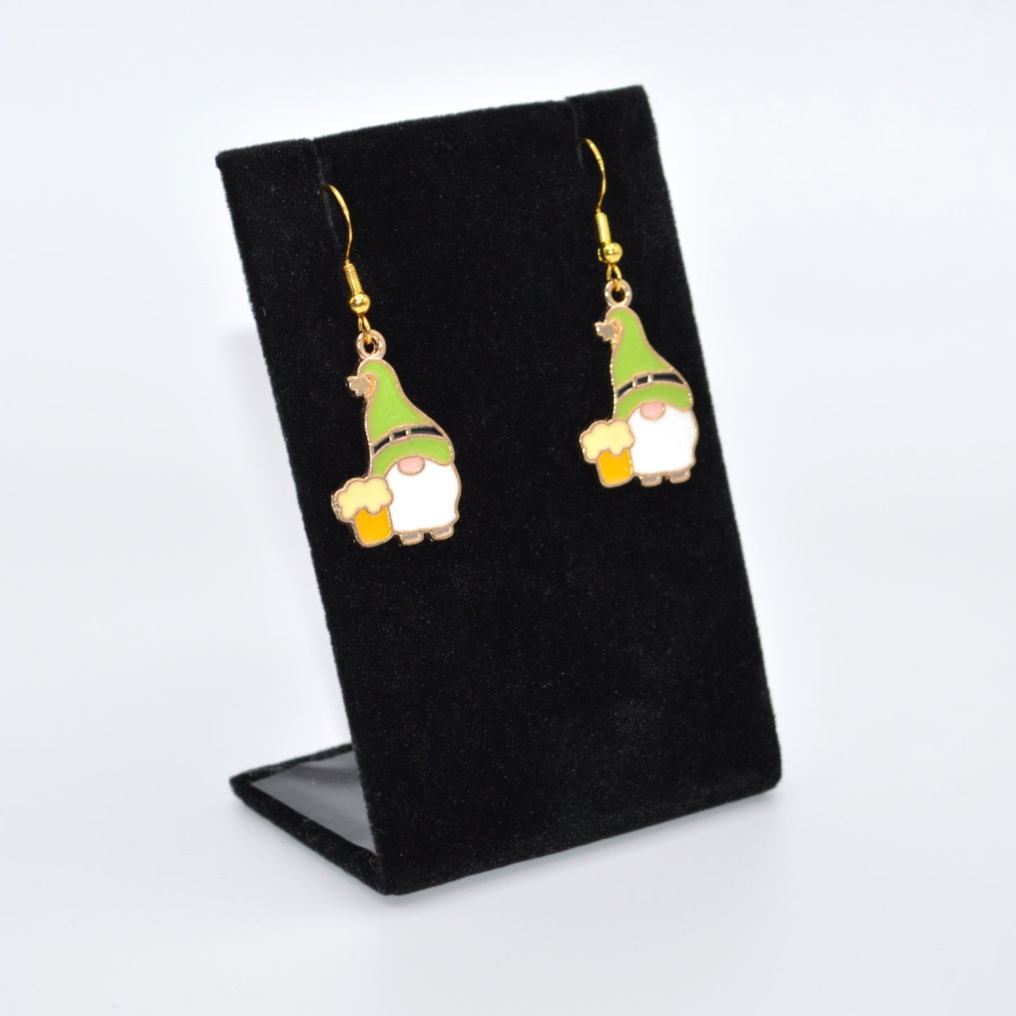 St. Patrick's Day Gnome Earrings