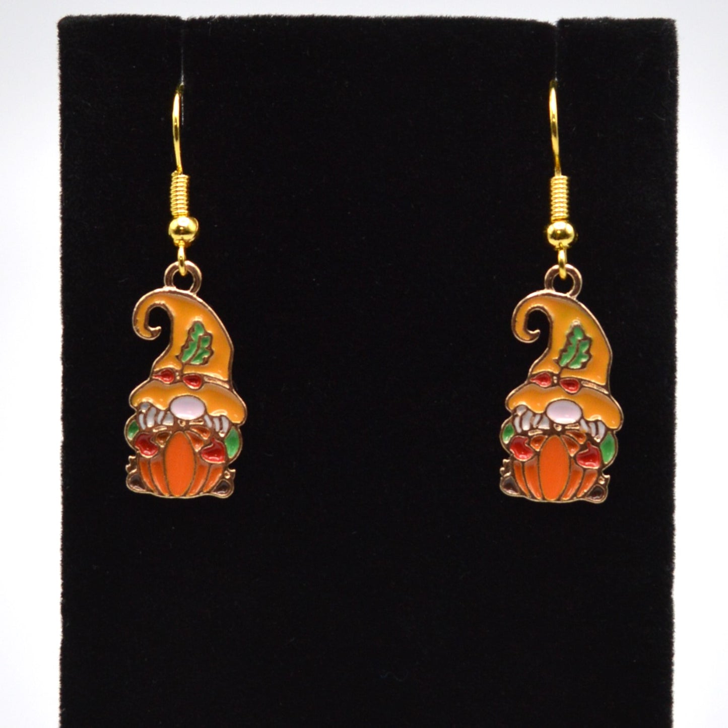 Fall Gnome Earrings