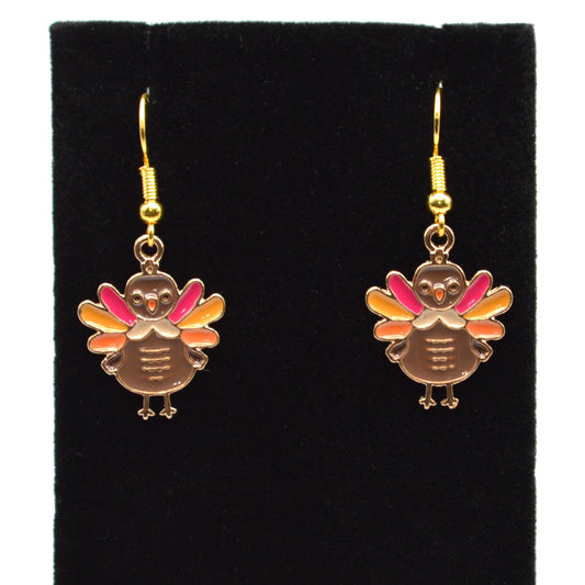 Thanksgiving Turkey Earrings