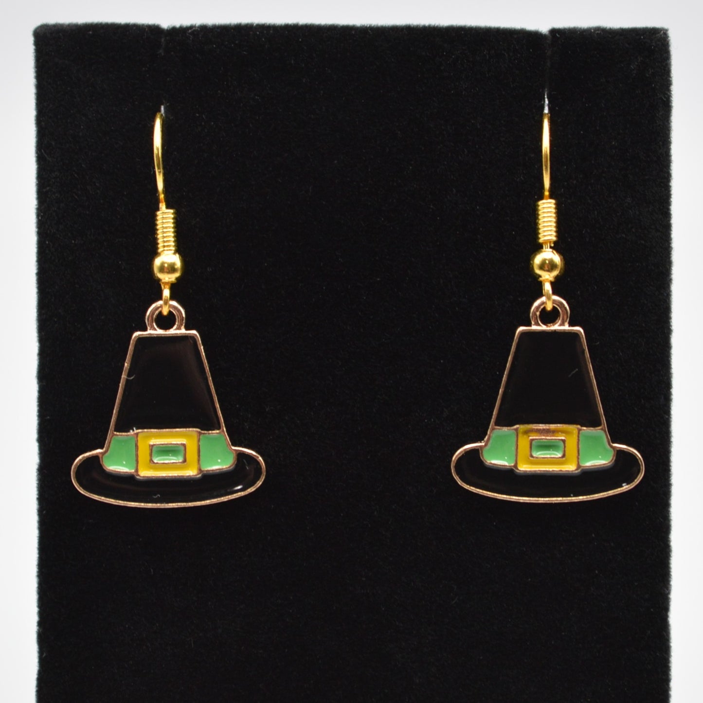 Pilgrim Hat Earrings