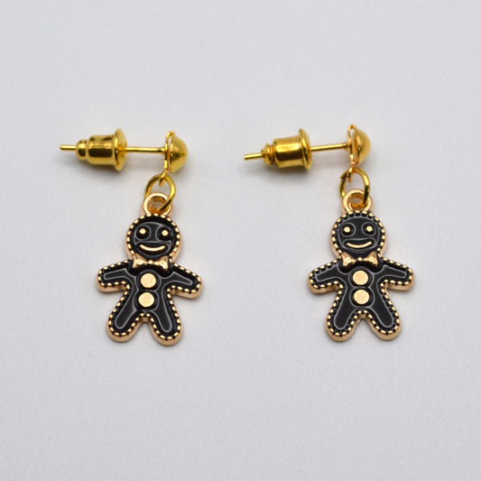 Gingerbread Boy Earrings