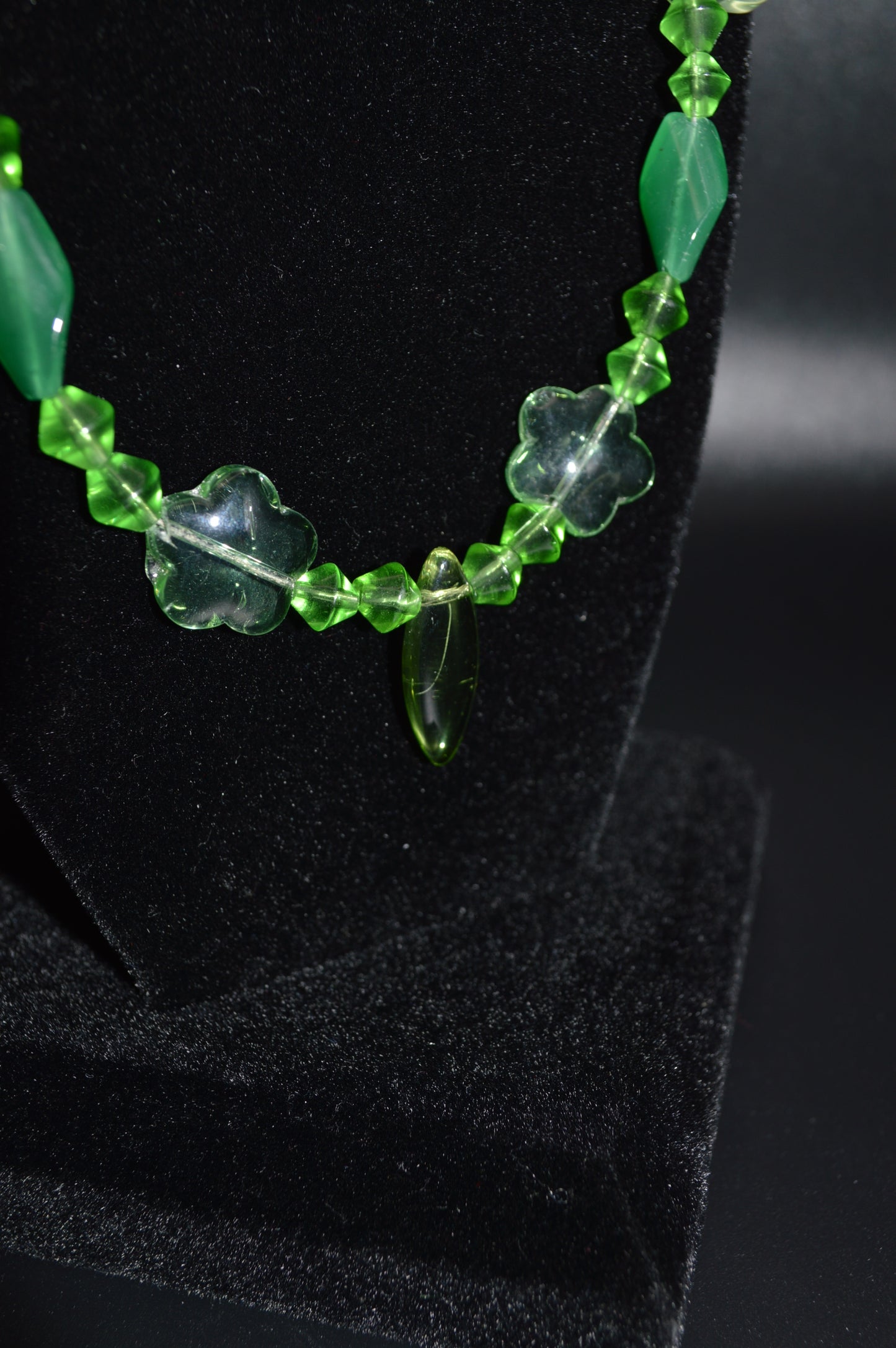 Green Glass Necklace