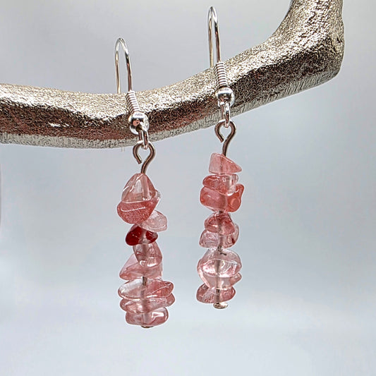 Cherry Blossom Chip Earrings