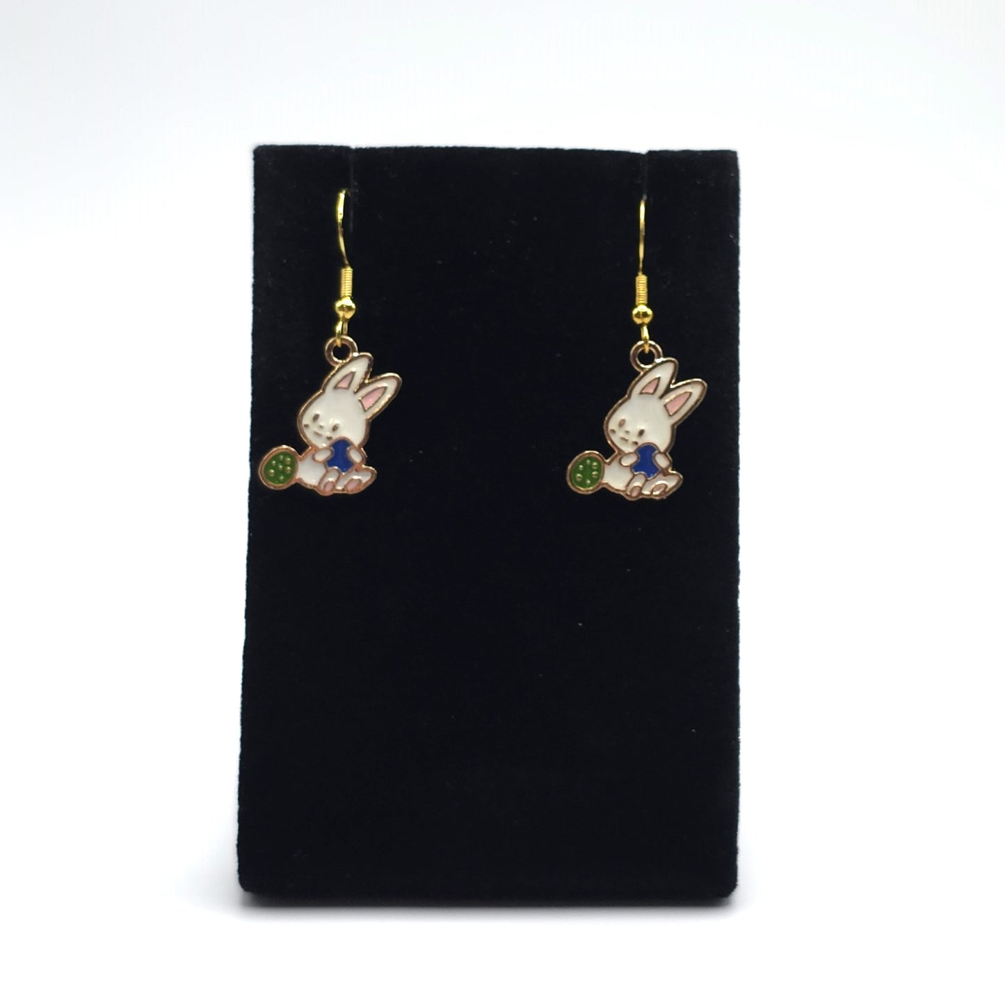 Bunny with Easter Eggs Earrings