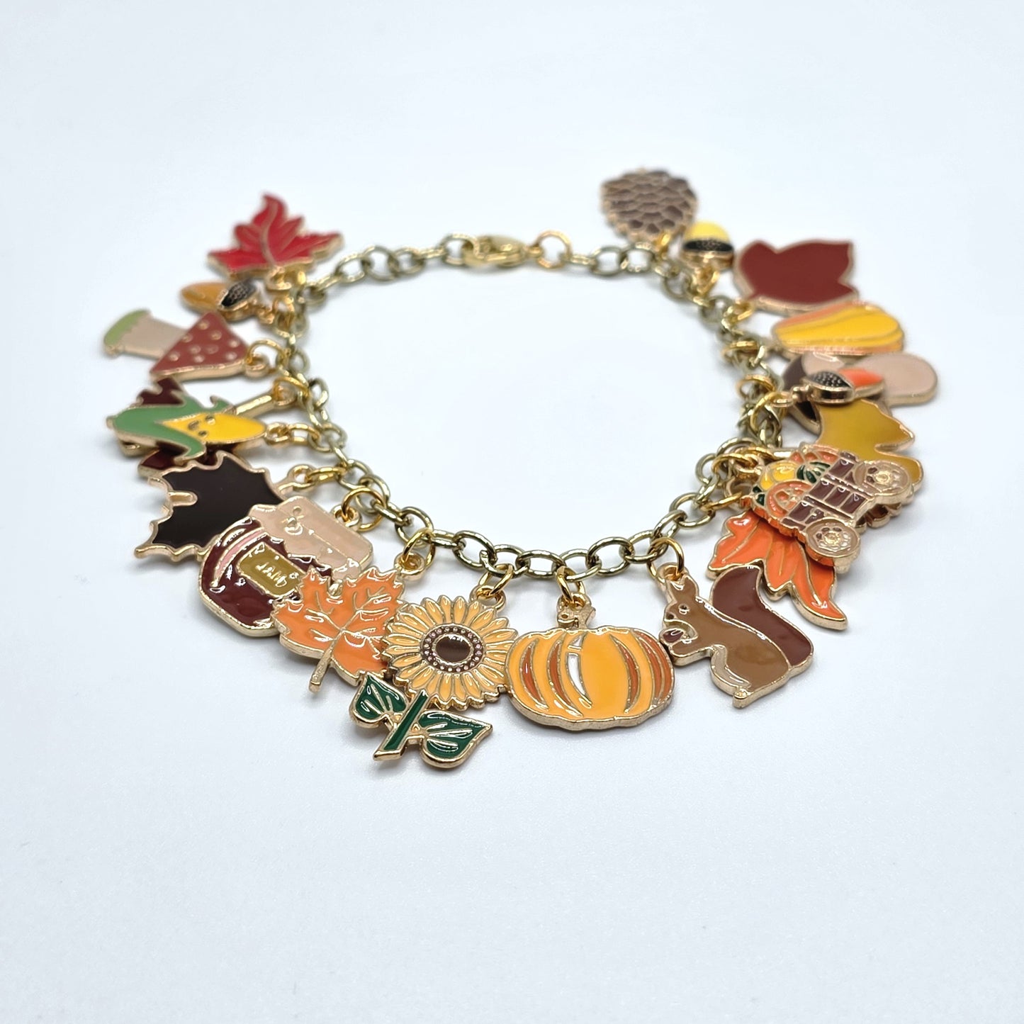 Fall Charm Bracelet