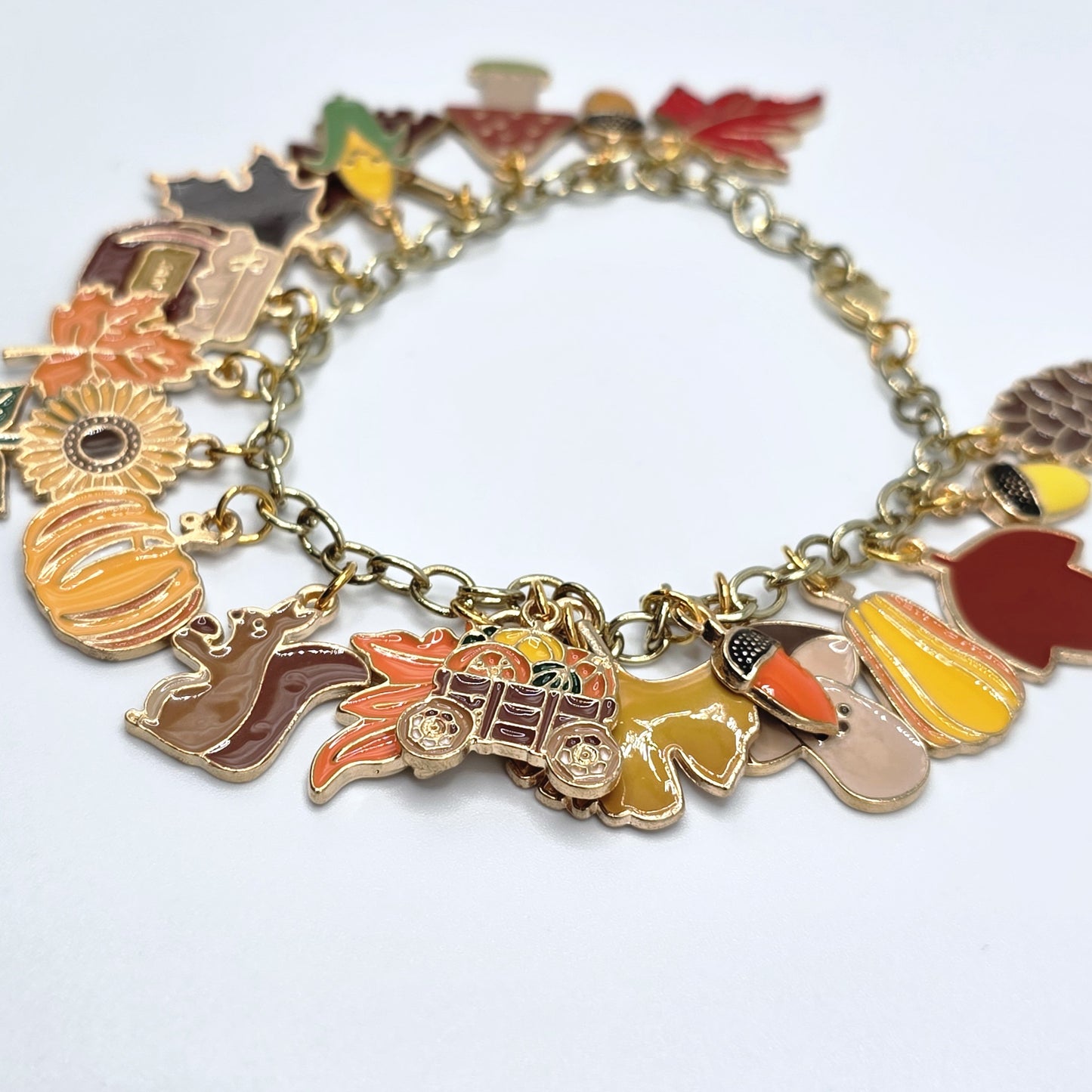 Fall Charm Bracelet