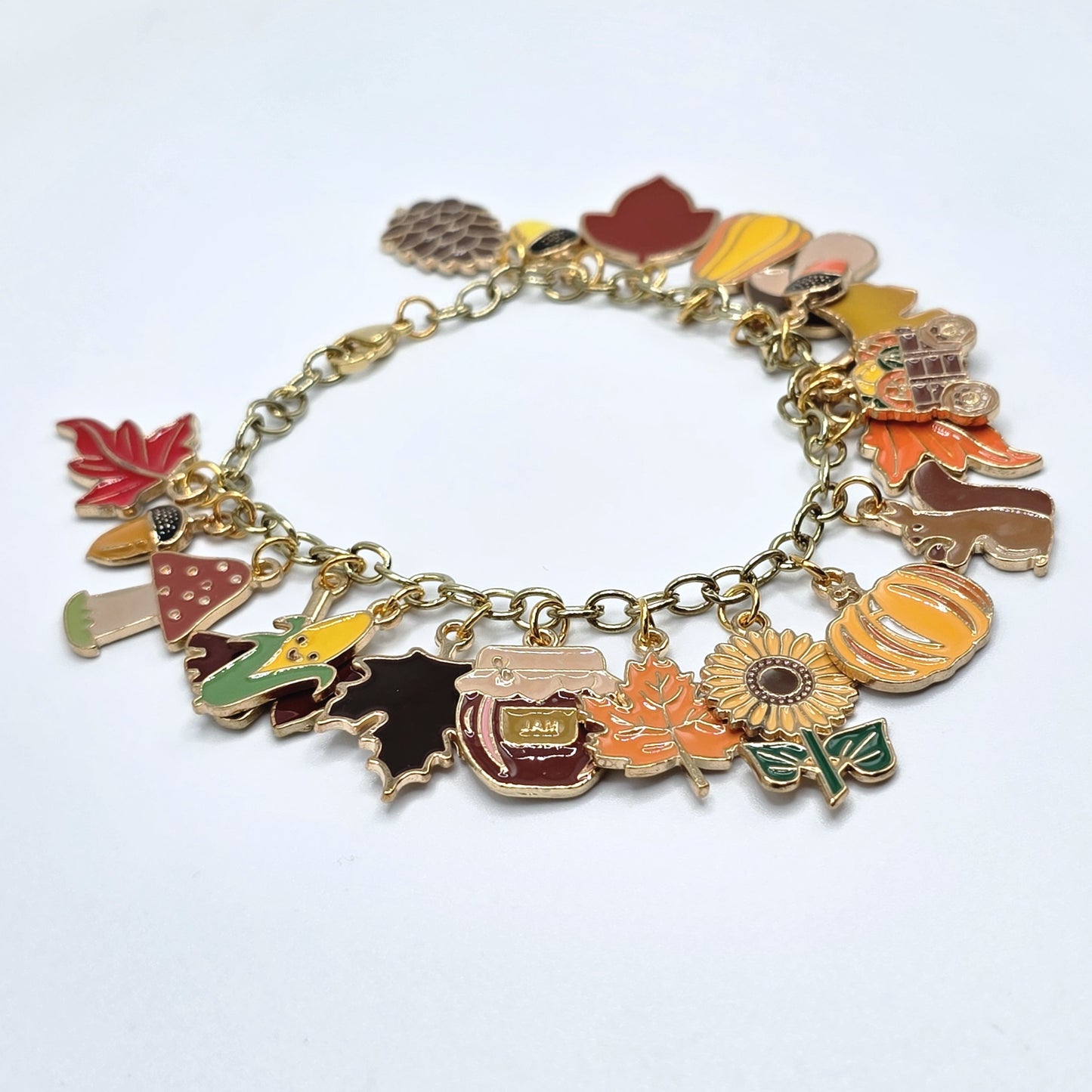 Fall Charm Bracelet