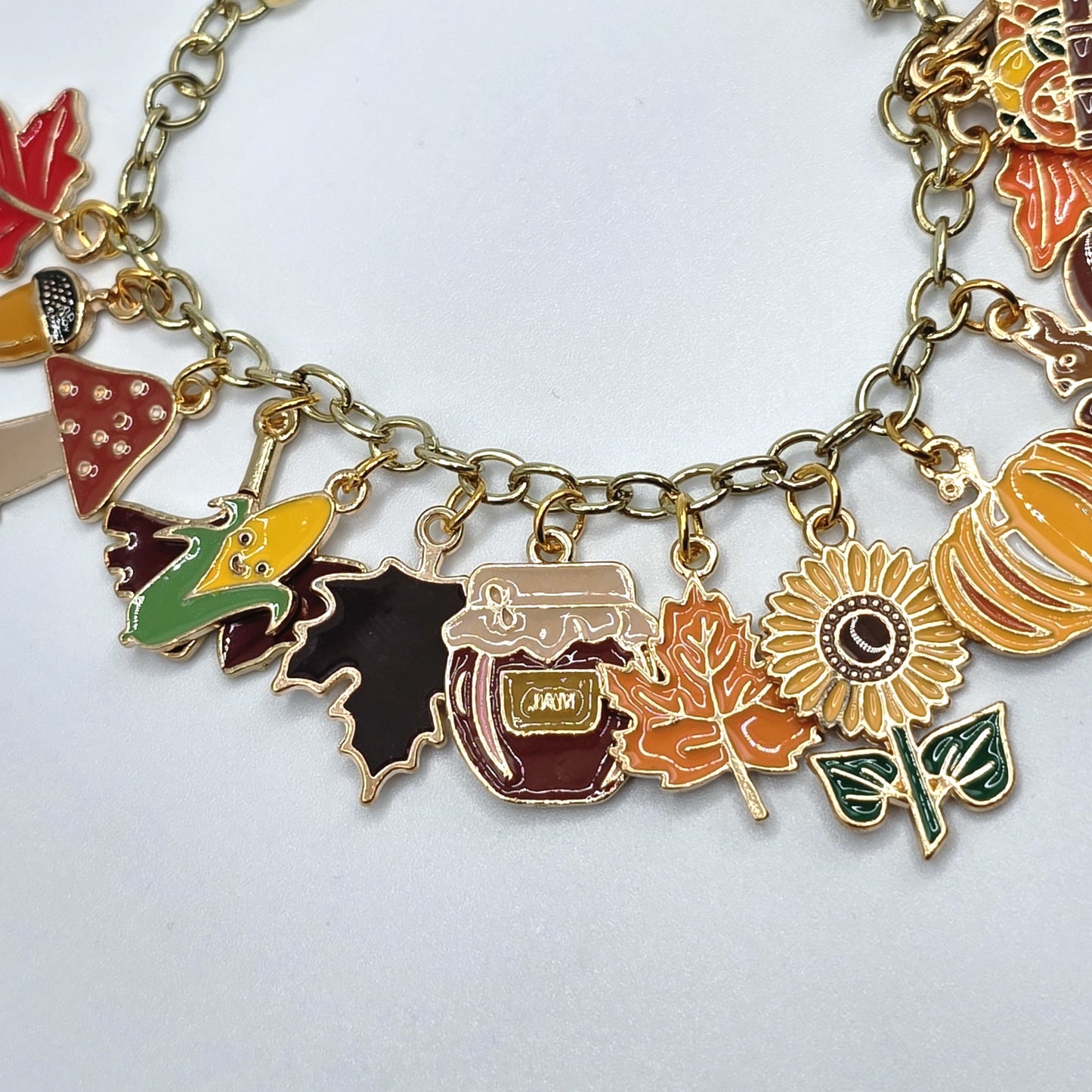Fall Charm Bracelet