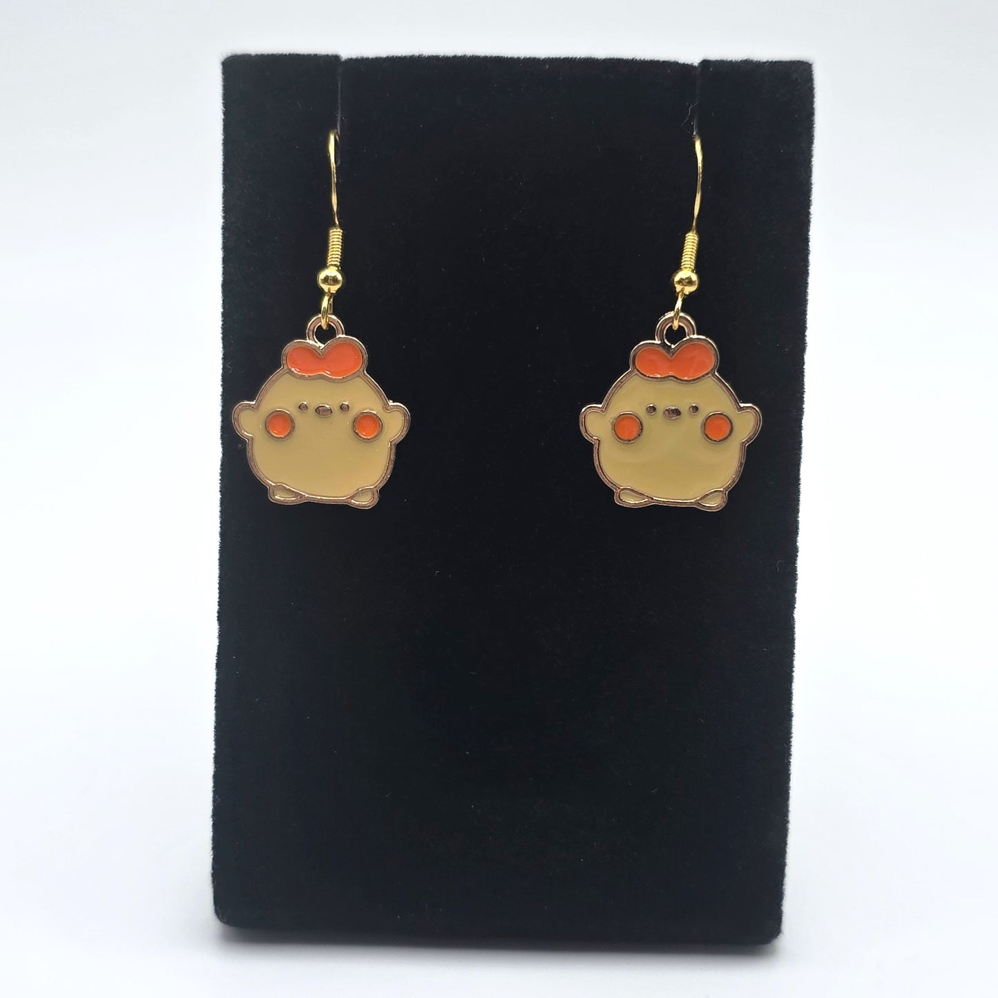 Hoppy Easter Baby Chick Earrings