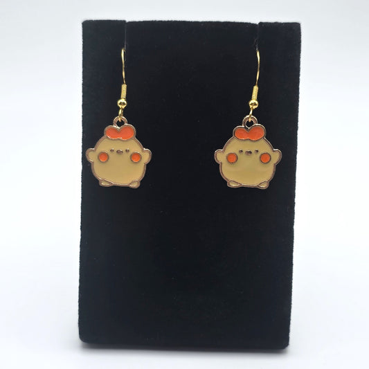 Hoppy Easter Baby Chick Earrings
