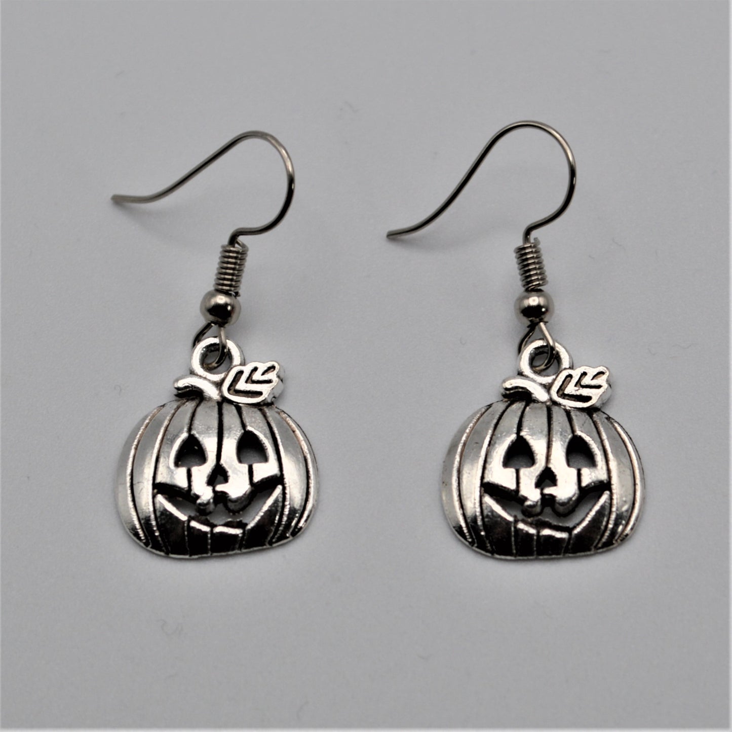 Halloween Jack O' Lantern Pumpkin Earrings