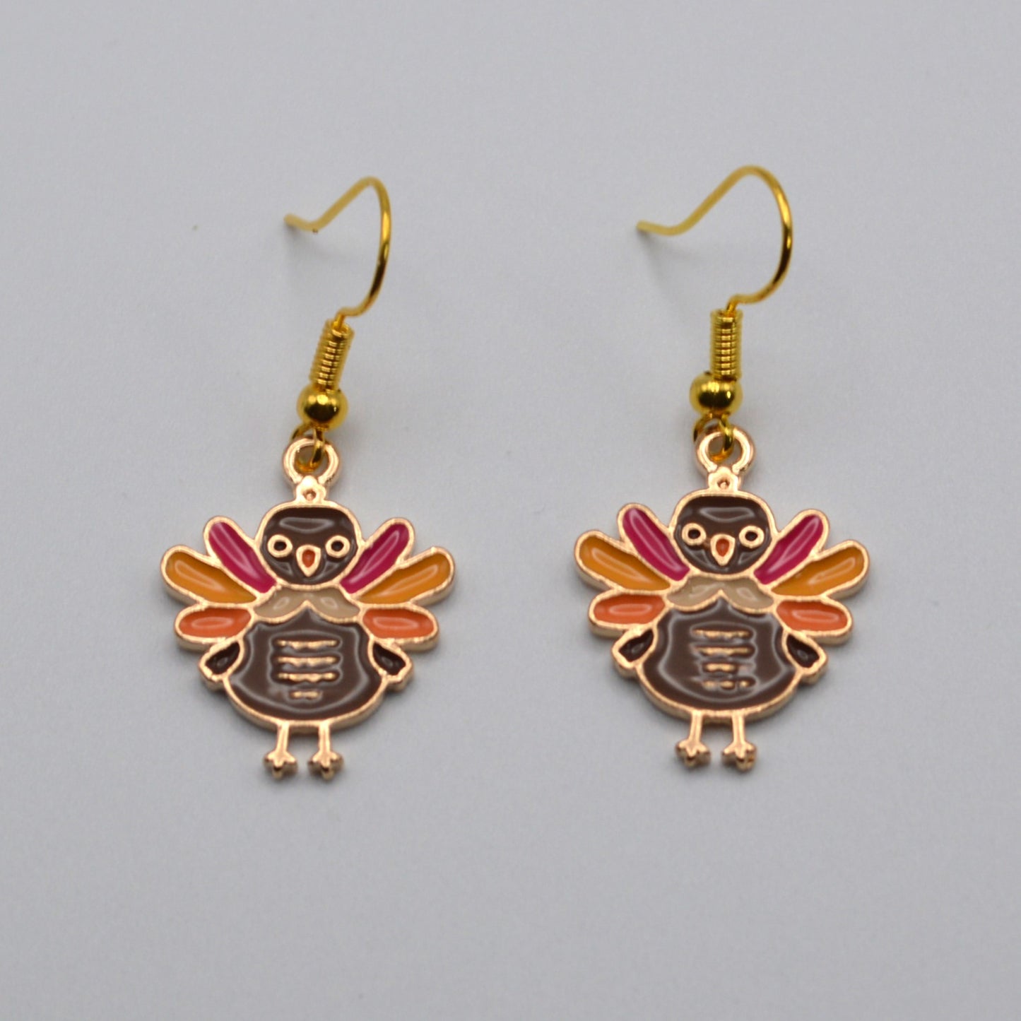 Thanksgiving Turkey Earrings