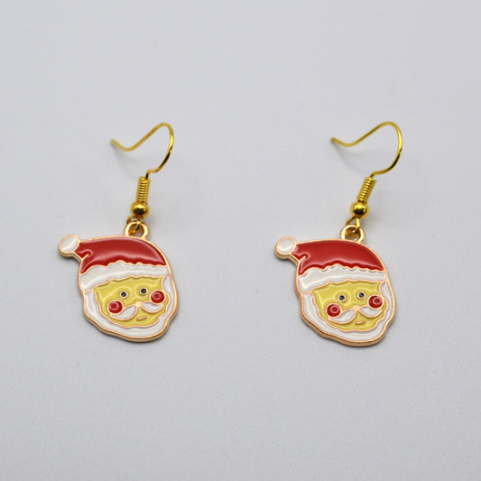 Santa Earrings