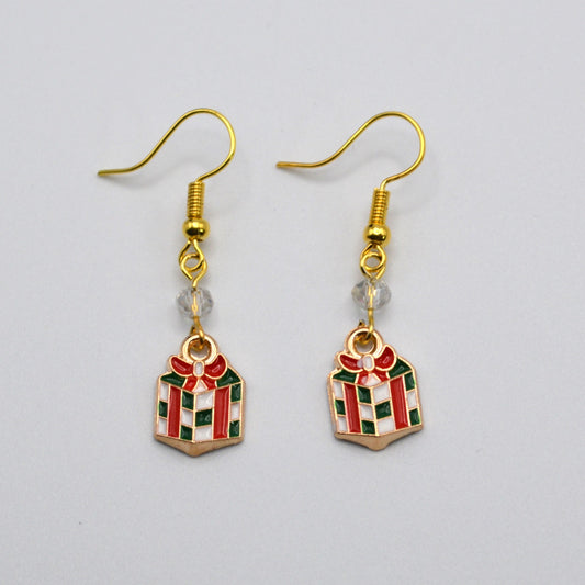 Christmas Present Earrings