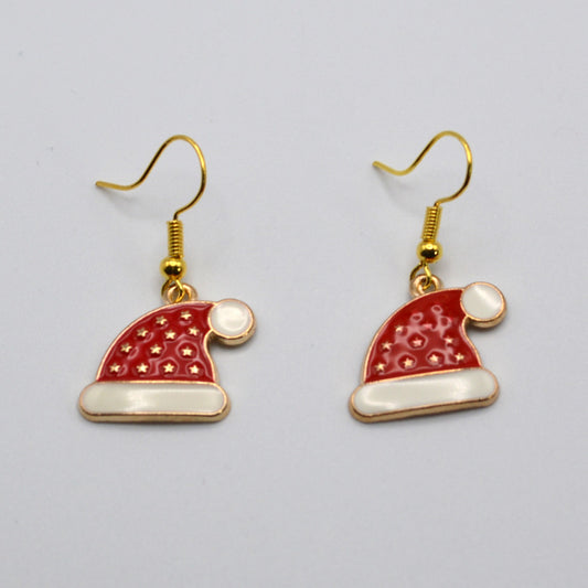 Santa Hat Earrings
