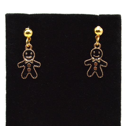 Gingerbread Boy Earrings