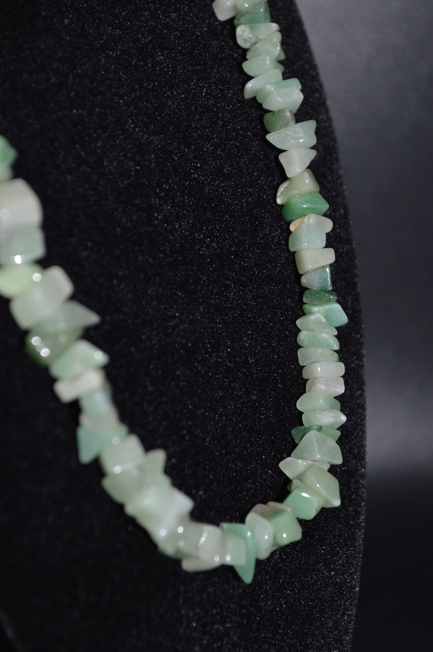 Aventurine Chips Necklace and Earring Set
