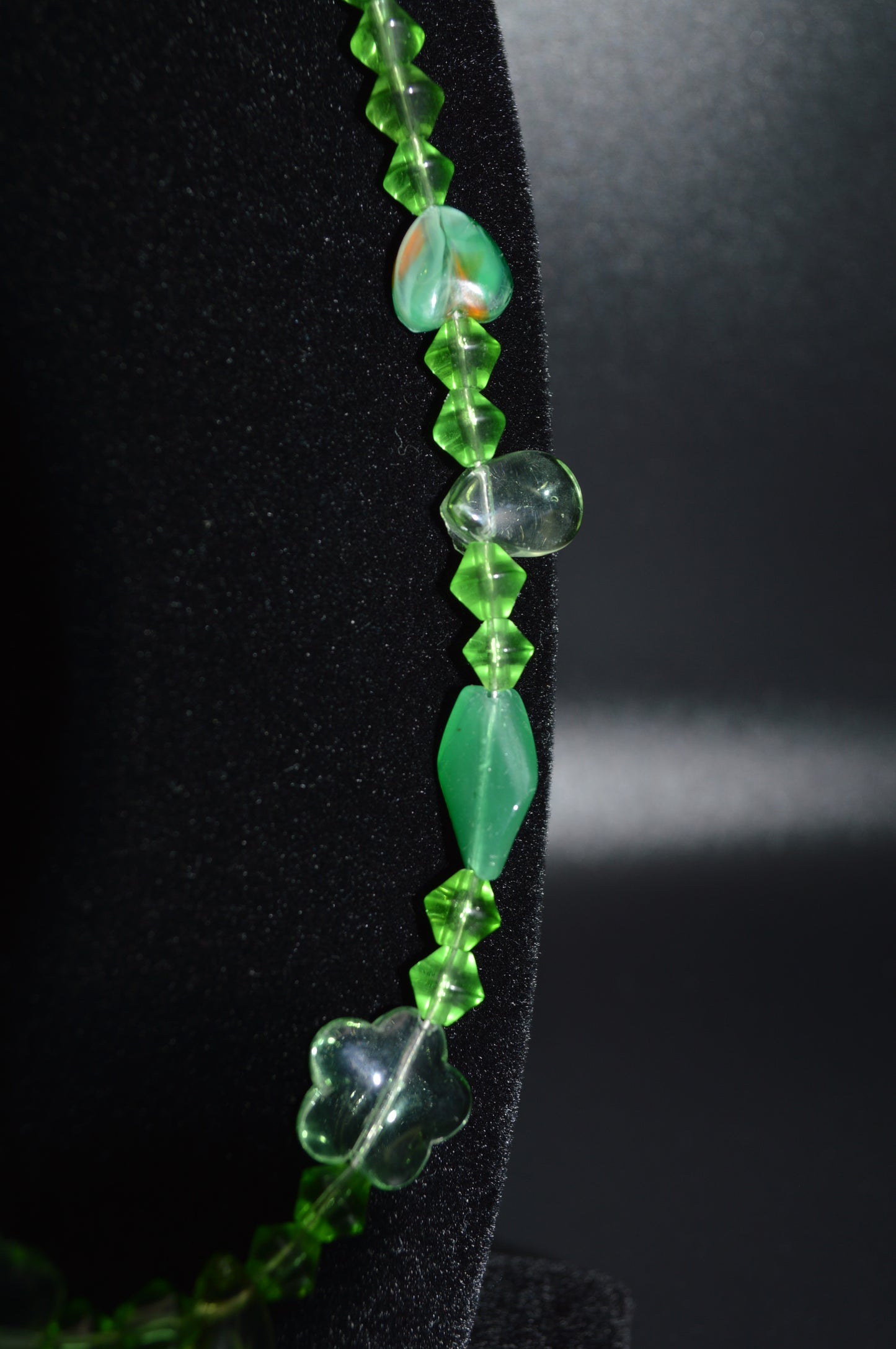 Green Glass Necklace